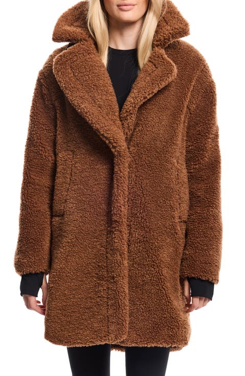 Faux Shearling Coat