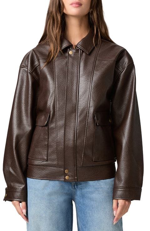 Ashland Faux Leather Jacket