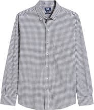 Cutter & Buck Cotton Blend Gingham Shirt