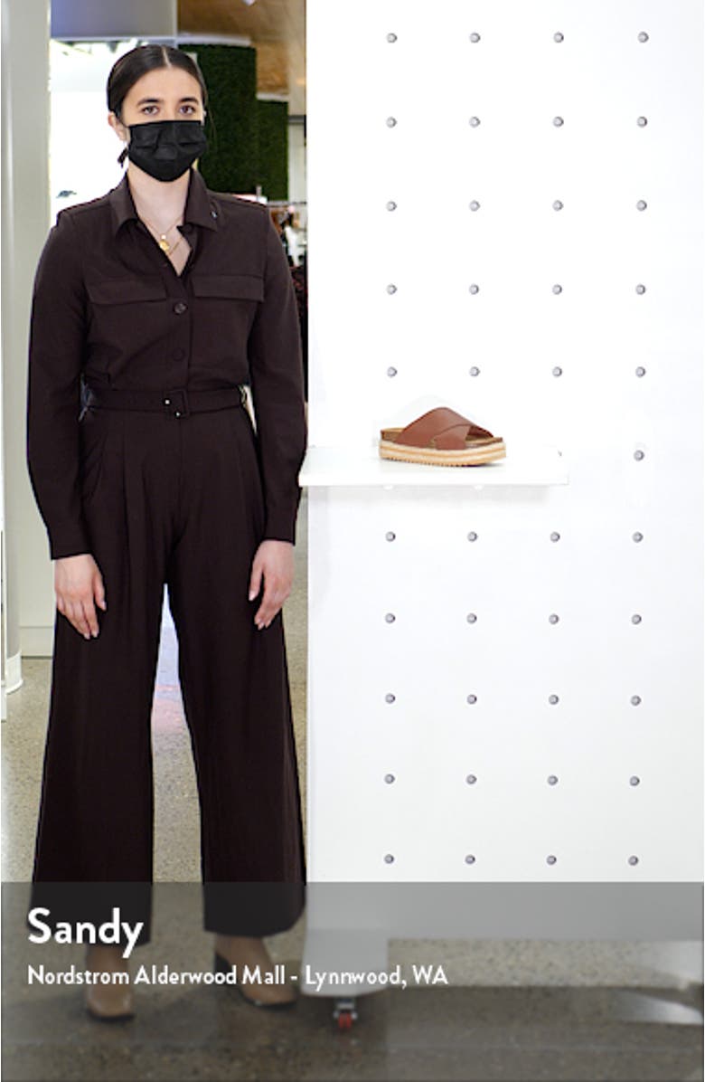 e Lina Platform Slide Sandal, sales video thumbnail