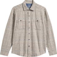 Tommy Bahama Fireside Pixel Point Long Sleeve Button-Up Shirt