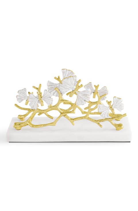Butterfly Ginkgo Vertical Napkin Holder