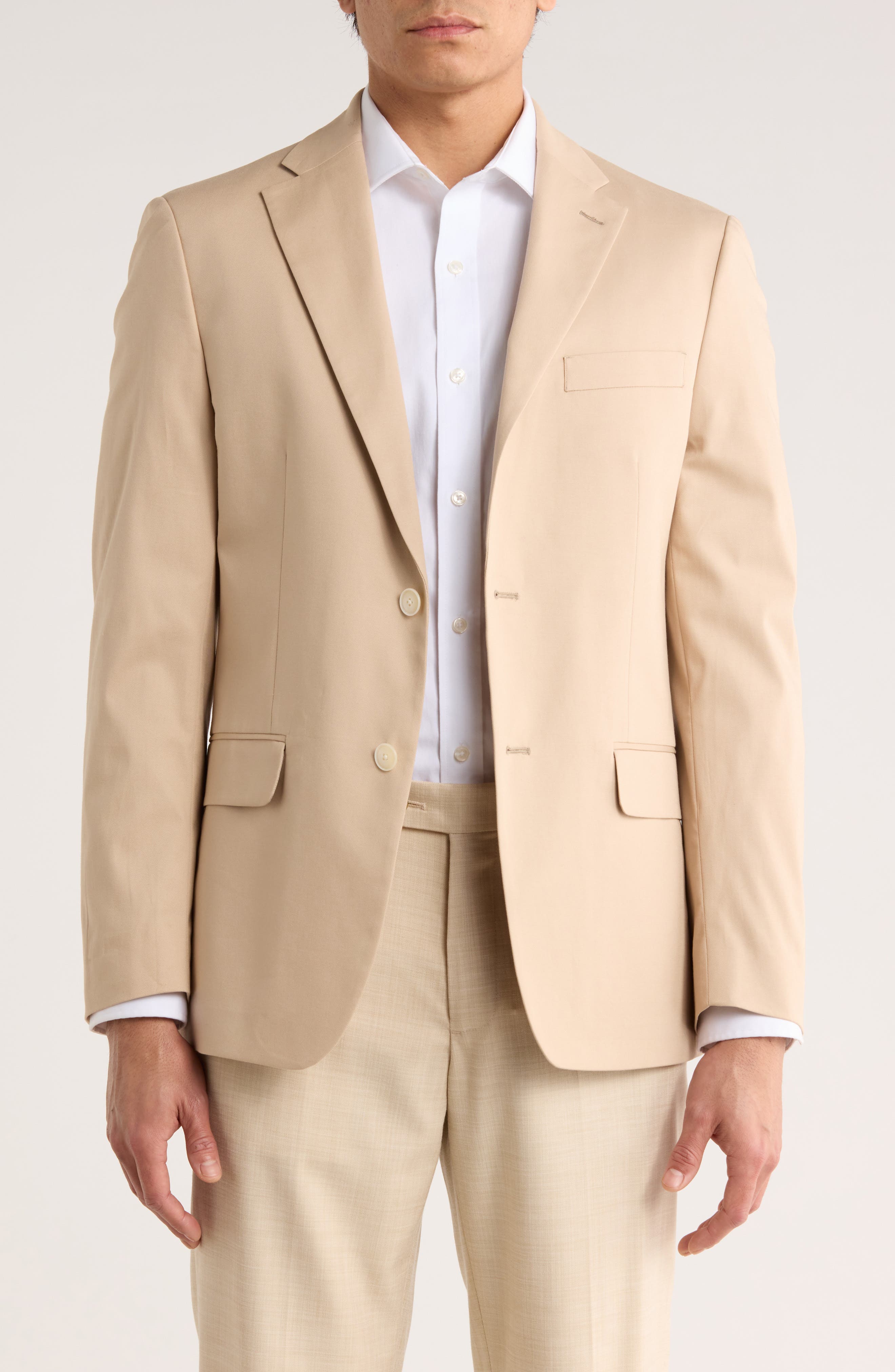 Tommy Hilfiger Two Button Notch Lapel Woven Sport Coat