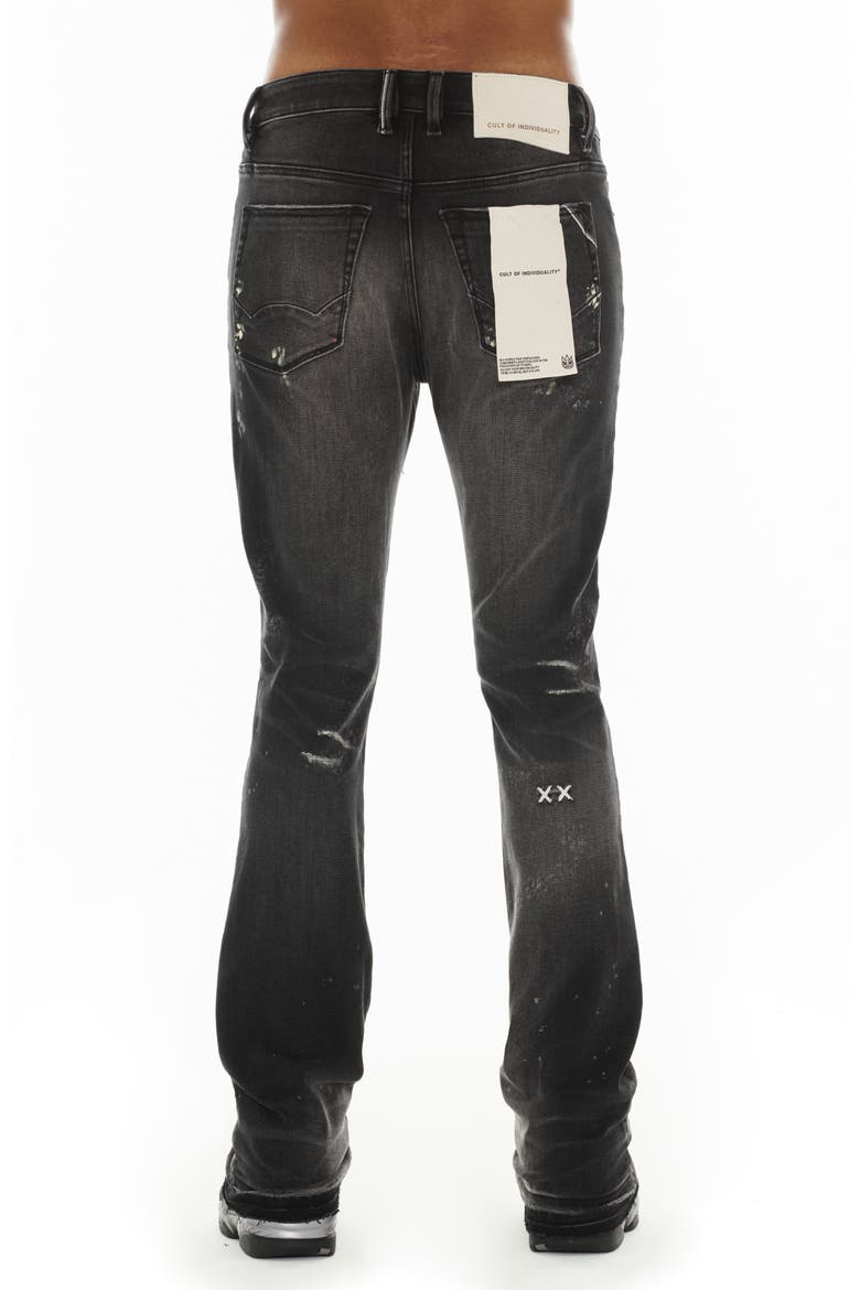 Lenny 603 Bootcut Jeans, Alternate, color, LICORICE