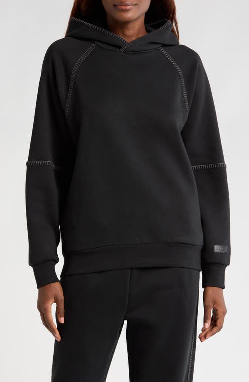 Ugg(r) Classic Cotton Blend Hoodie In Black