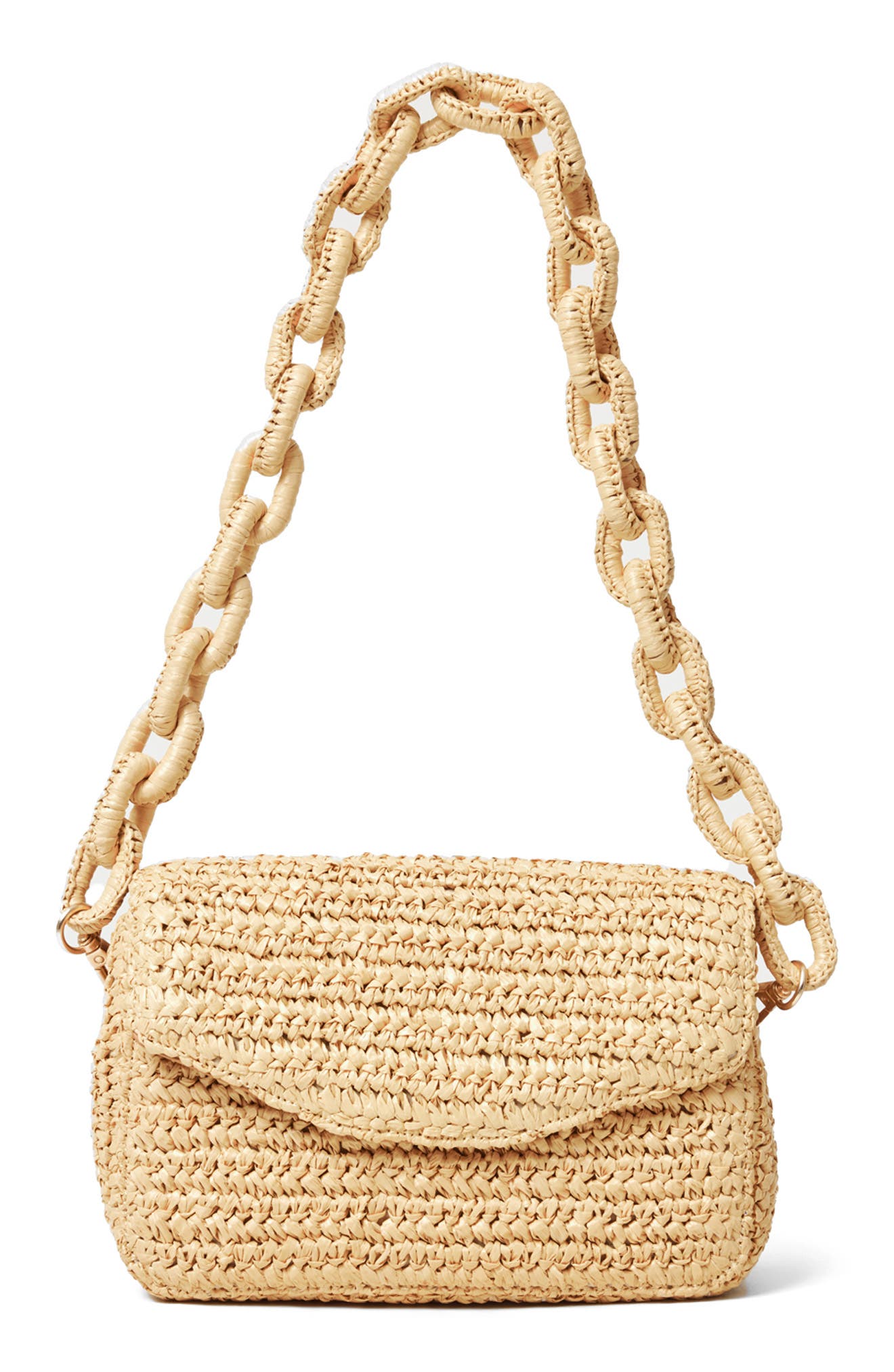 LSPACE Sunrise Raffia Shoulder Bag, Main, color, 