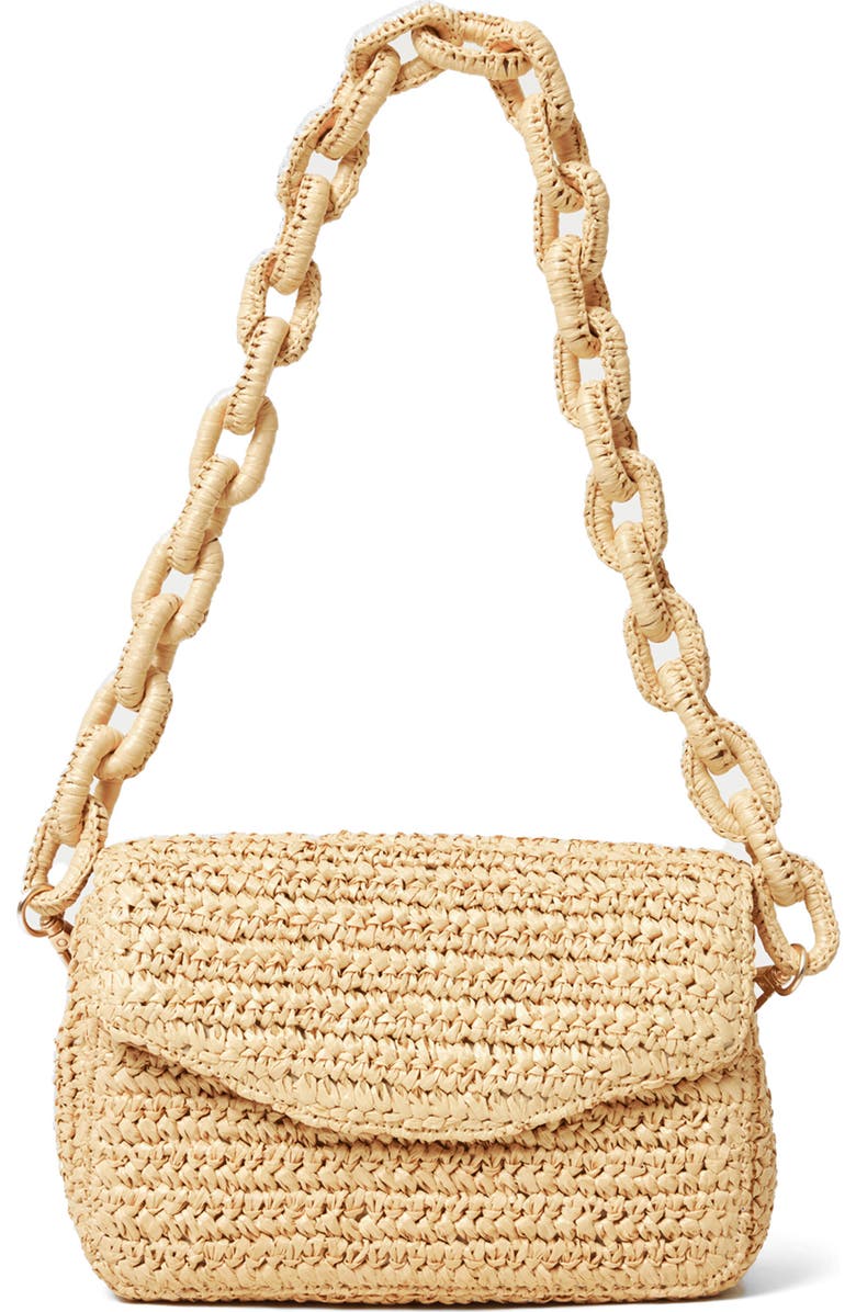 LSPACE Sunrise Raffia Shoulder Bag, Main, color,
