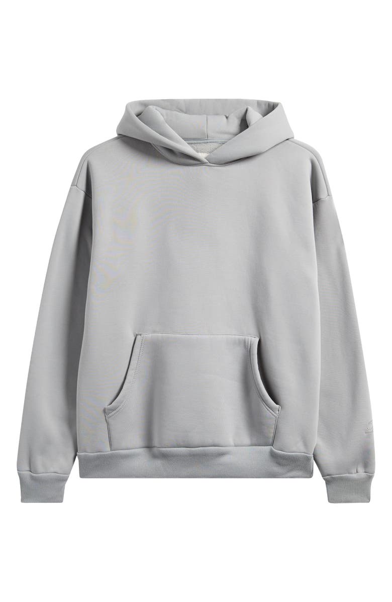 PacSun Solid Cotton Blend Hoodie, Alternate, color, Gray