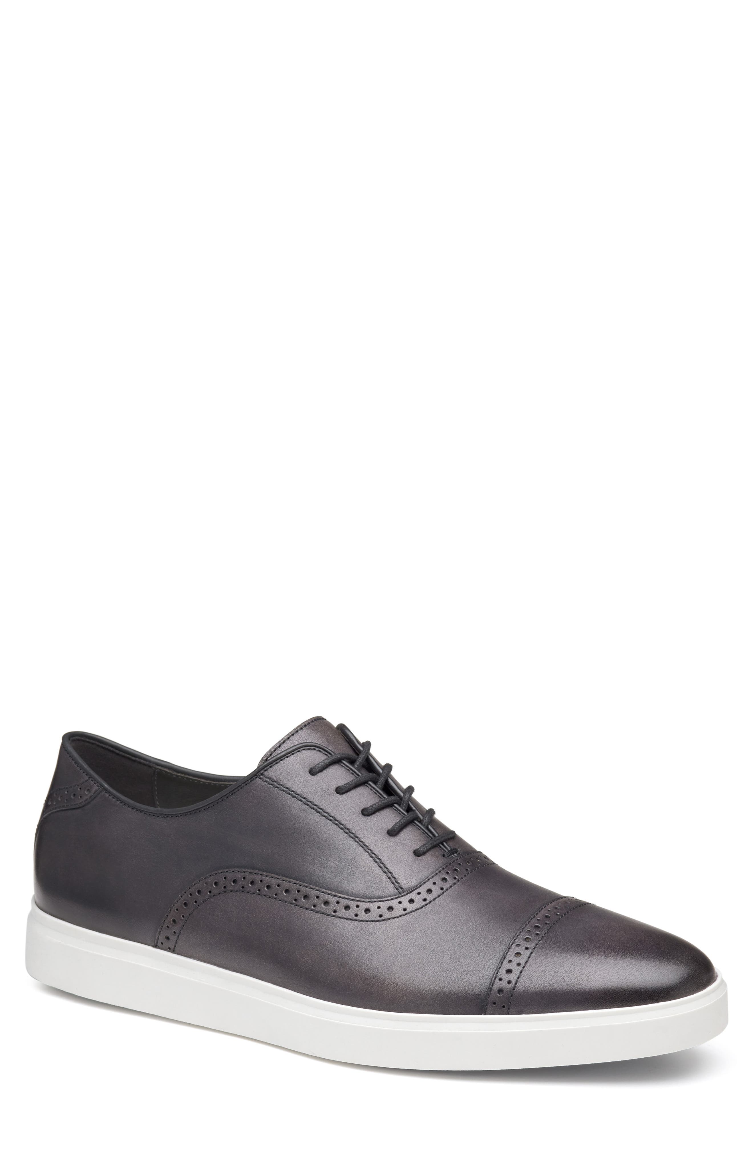Johnston & Murphy Brody Cap Toe Oxford Sneaker, Main, color, 