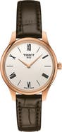Tissot Women's Tradition Embossed Leather Strap Watch, 31mm