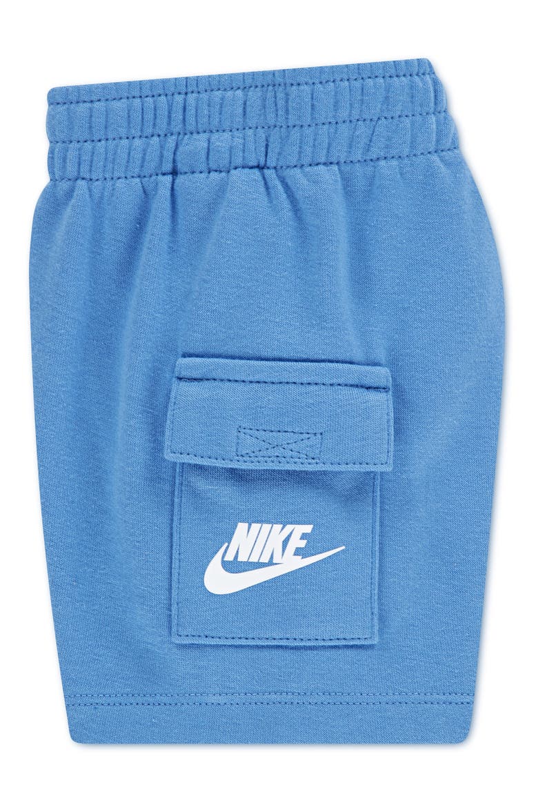 Logo Tee & Cargo Shorts 2-Piece Set, Alternate, color, UAVBLUE BE