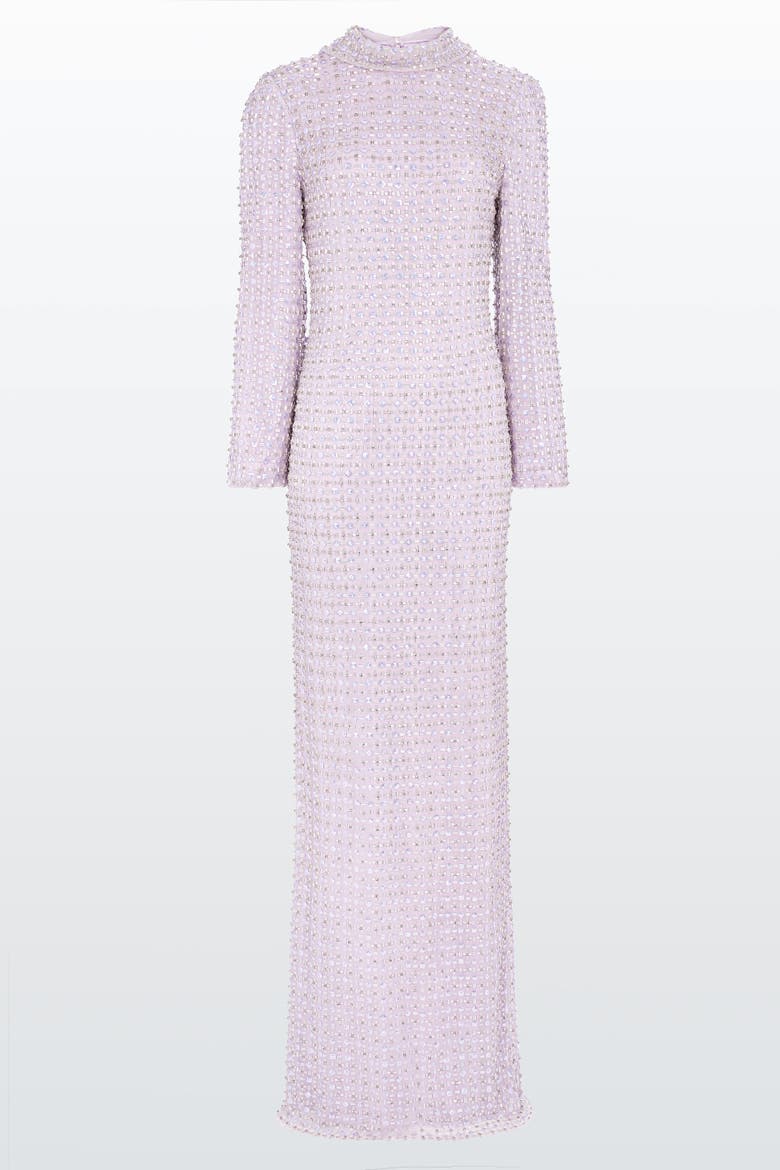 Star Gazer Gown, Main, color, Lavender
