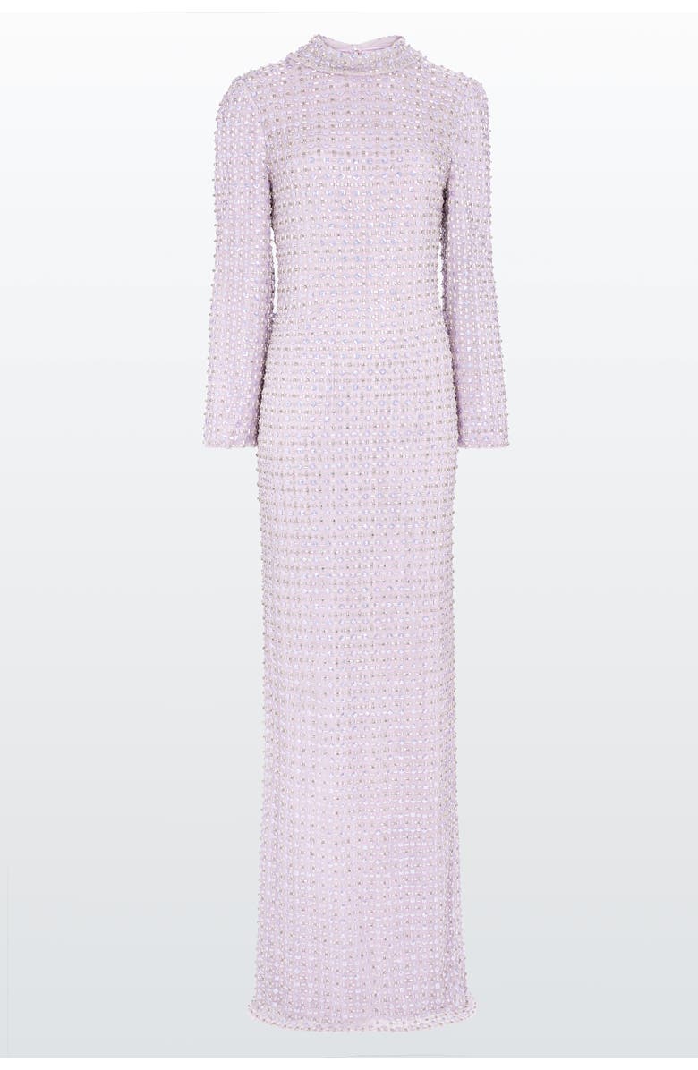 Jenny Packham Star Gazer Gown, Main, color, Lavender