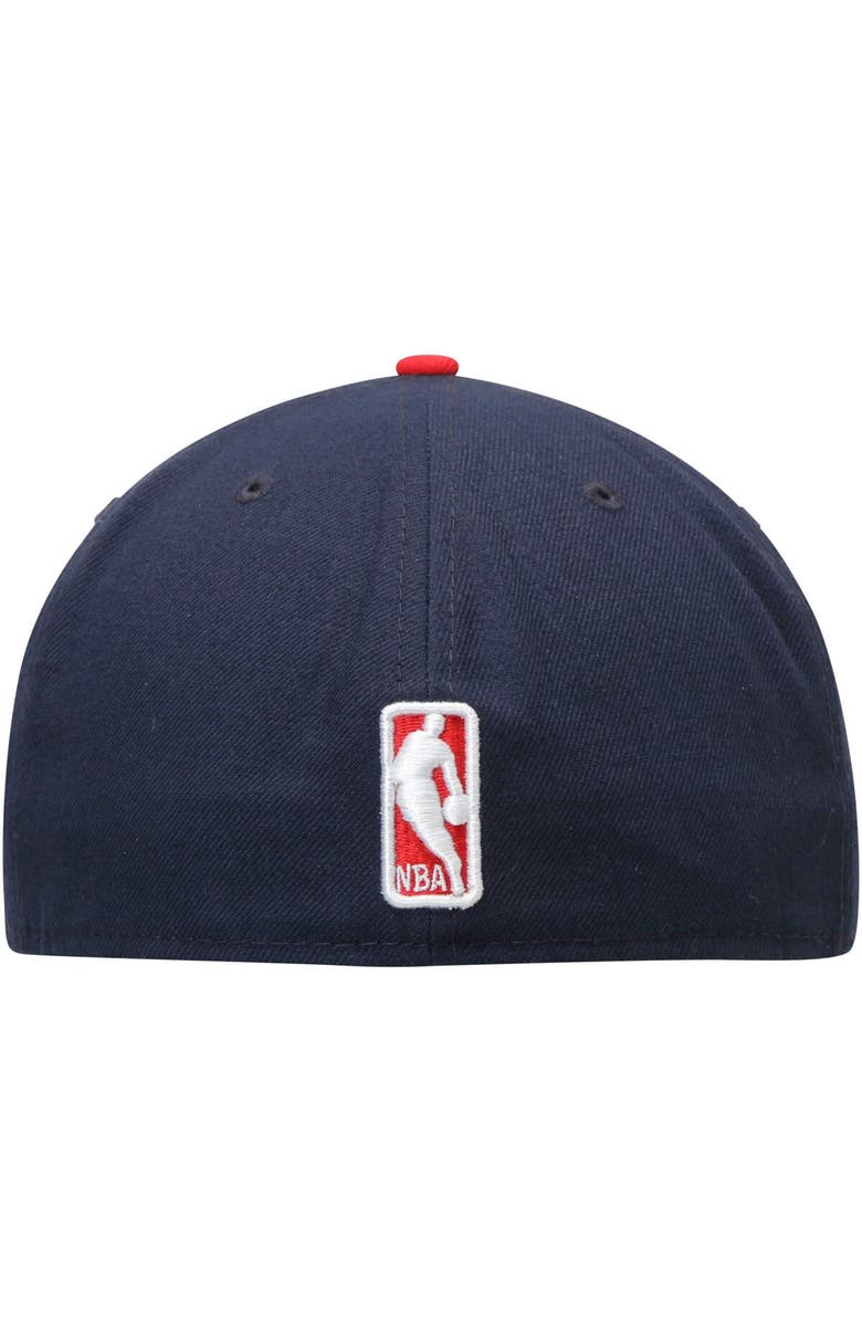 New Era Men's New Era Navy/Red New Orleans Pelicans Official Team Color 2Tone 59FIFTY Fitted Hat, Alternate, color, Navy