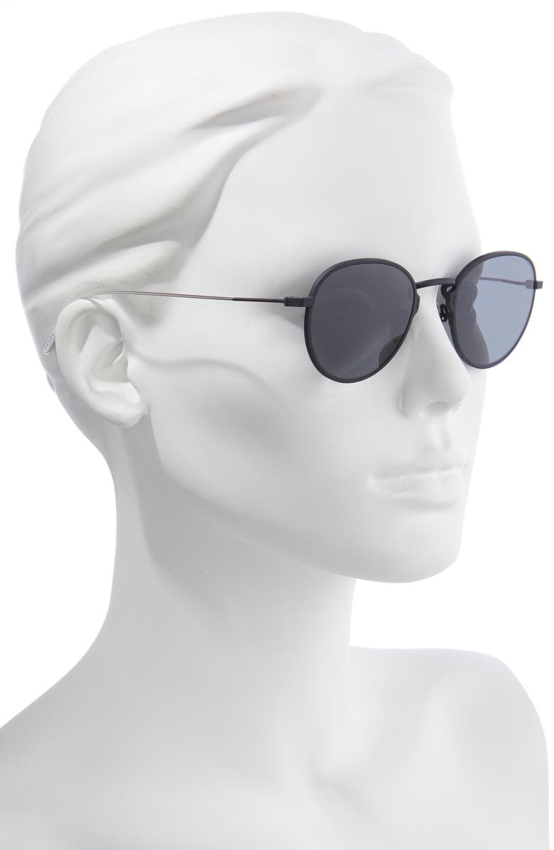 Prada Phantos 50mm Small Round Sunglasses, Alternate, color, 