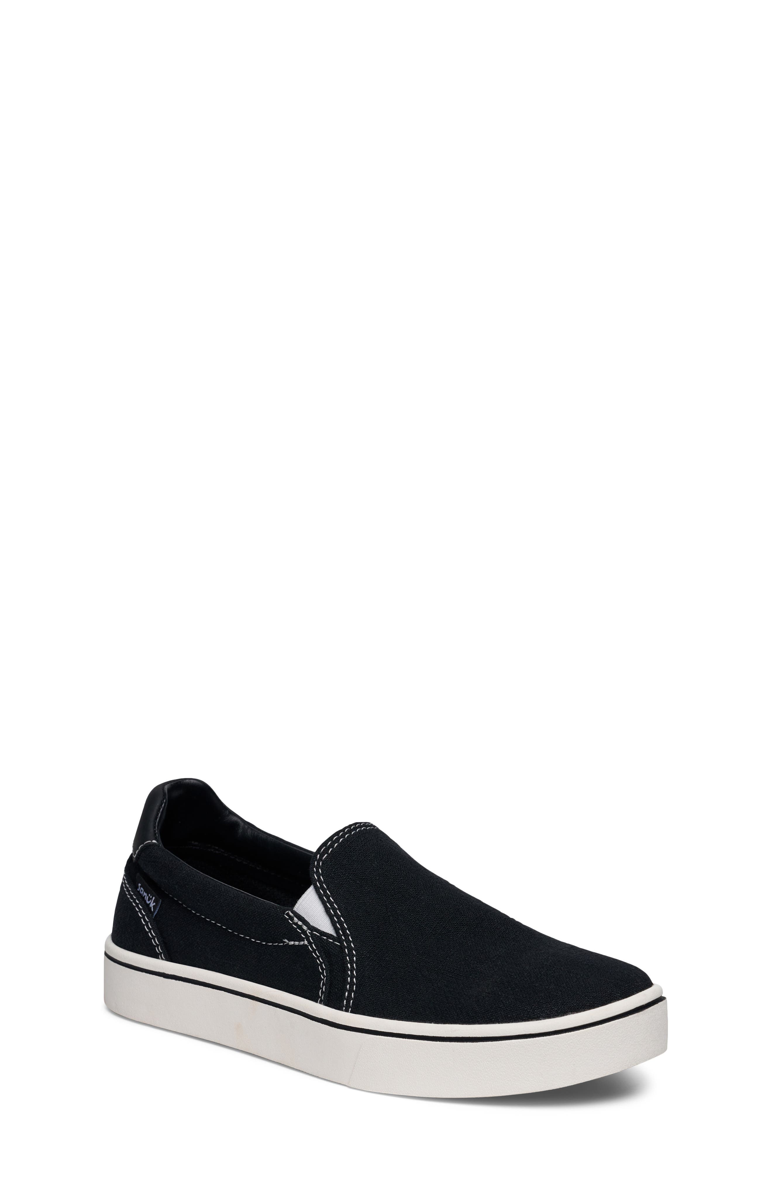 Sanuk Hava Snack Sneaker, Main, color, Black