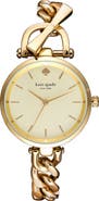 Kate Spade New York holland chain bracelet watch, 34mm