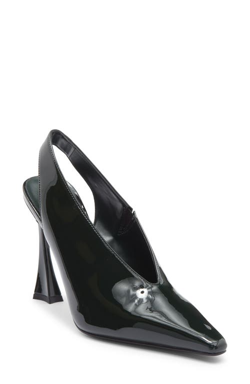 Jeffrey Campbell Alimony Slingback Pump In Green