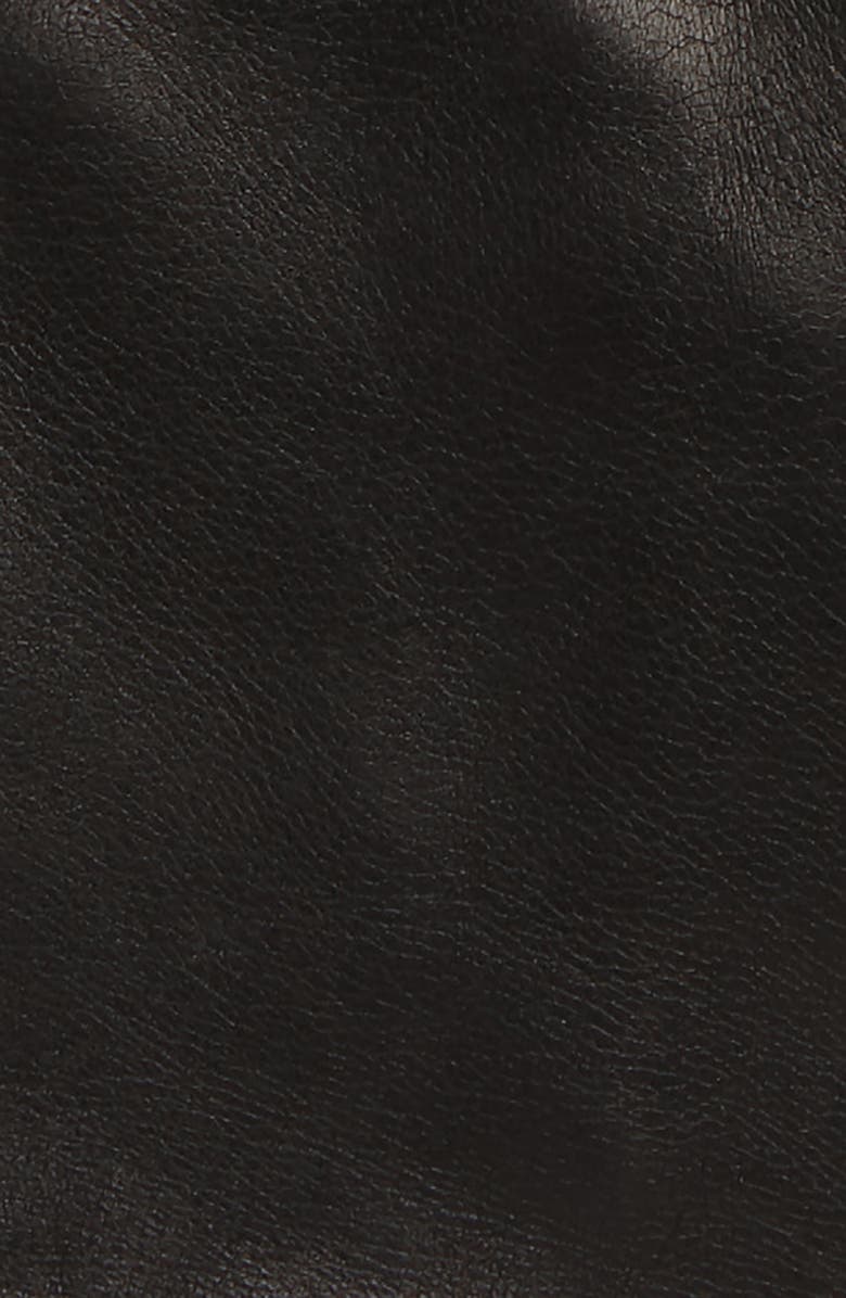 Frye Nora Whipstitch Lambskin Leather Touchscreen Gloves, Alternate, color, 