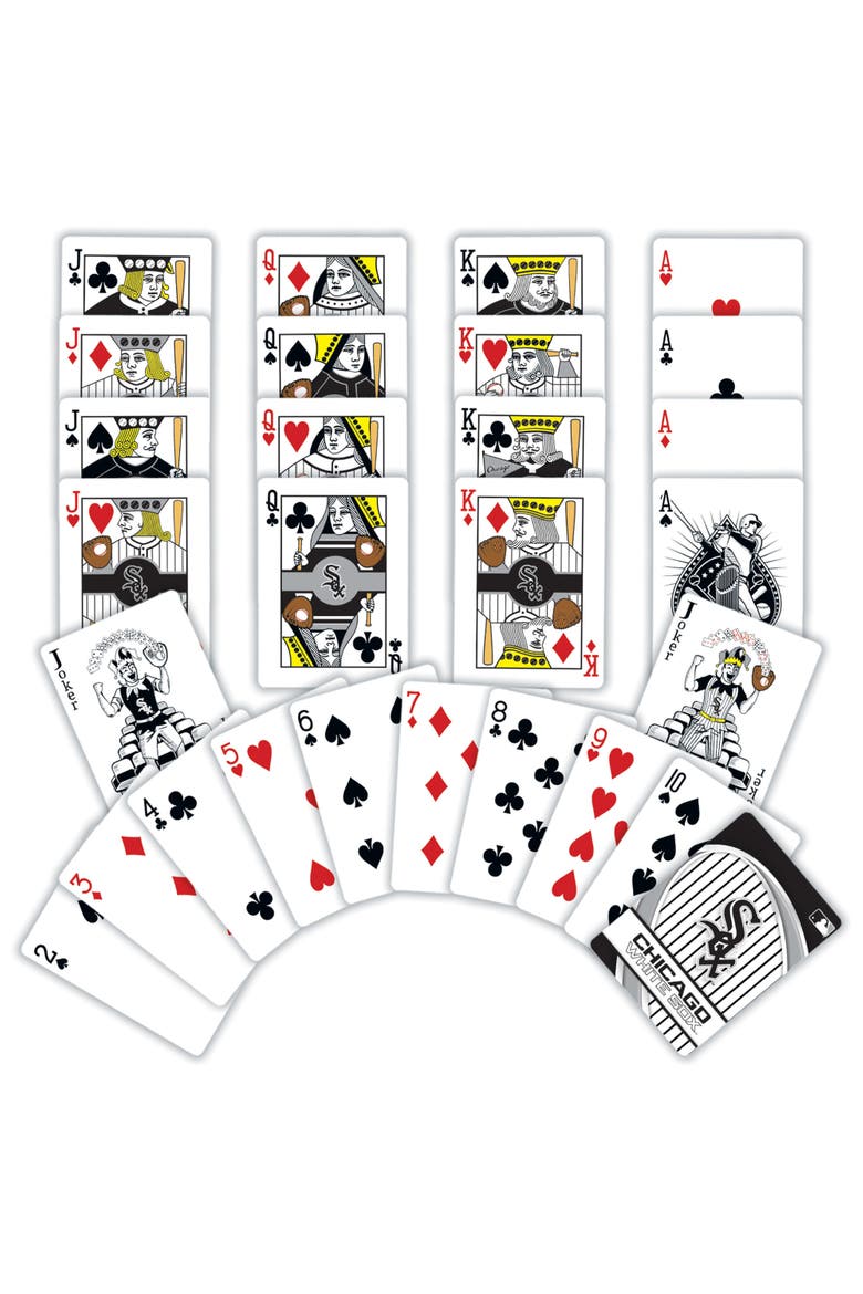 Chicago White Sox Playing Cards, Alternate, color, Multicolor