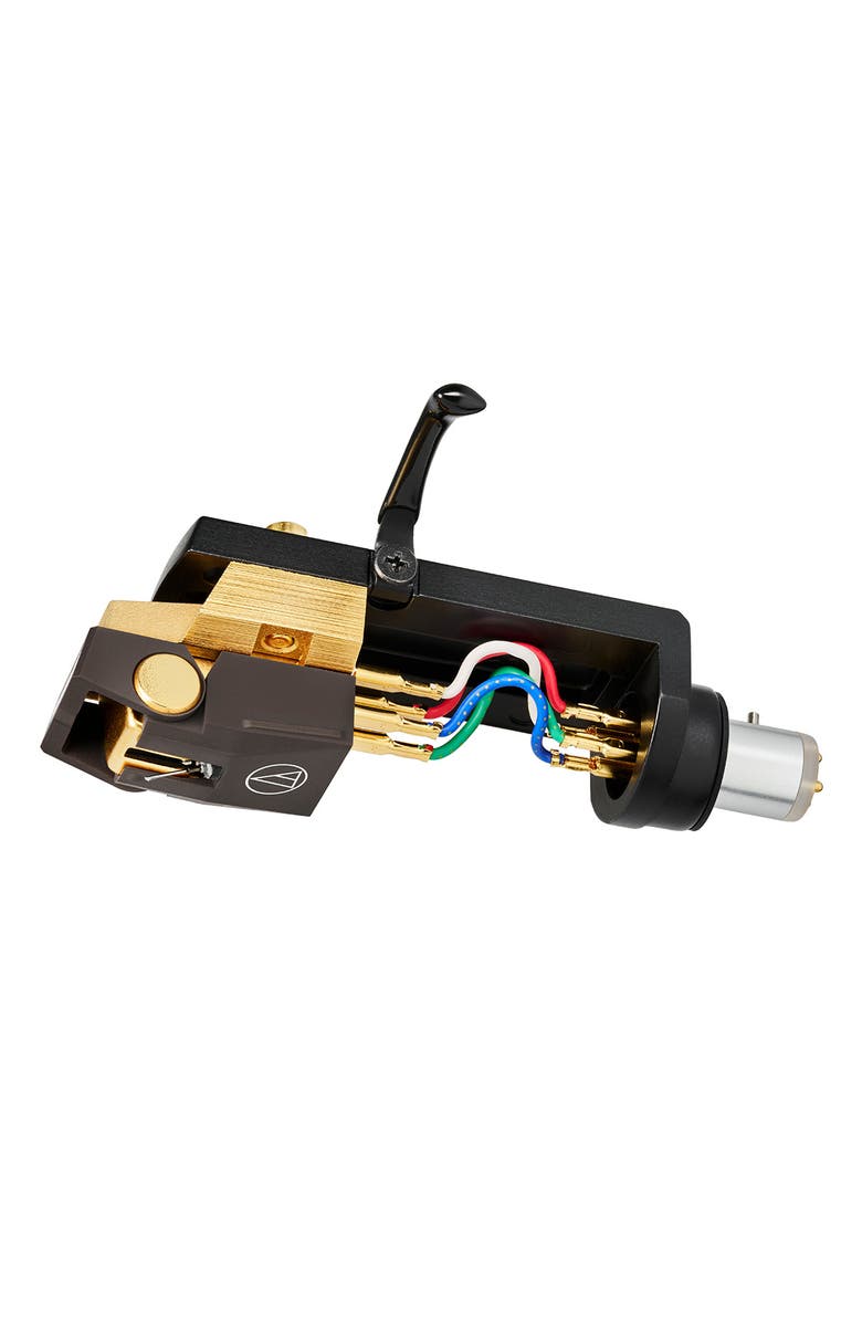 Audio-Technica AT-VM750xSH/H VMx Headshell & Shibata Dual MM Cartridge Combo Kit, Main, color, Black