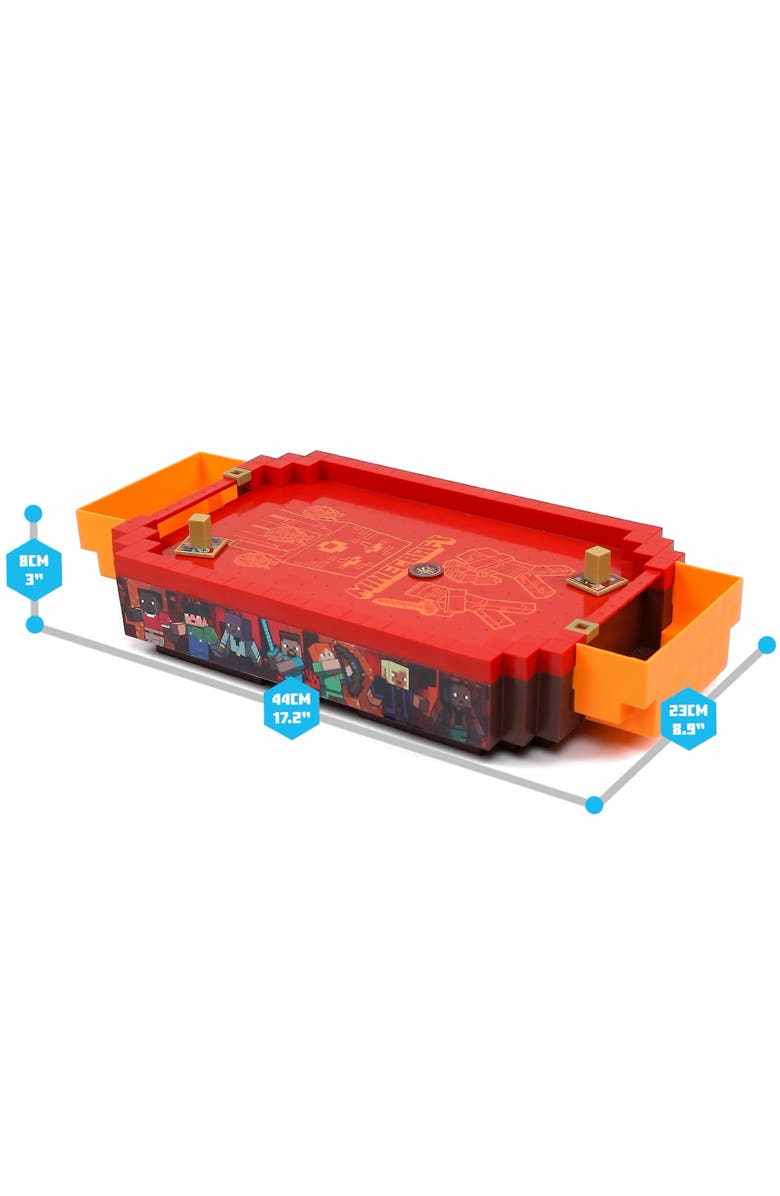 MINECRAFT Arcade Air Hockey - Nether - Core Series, 17" Motorized Tabletop Game, Alternate, color, Multicolored