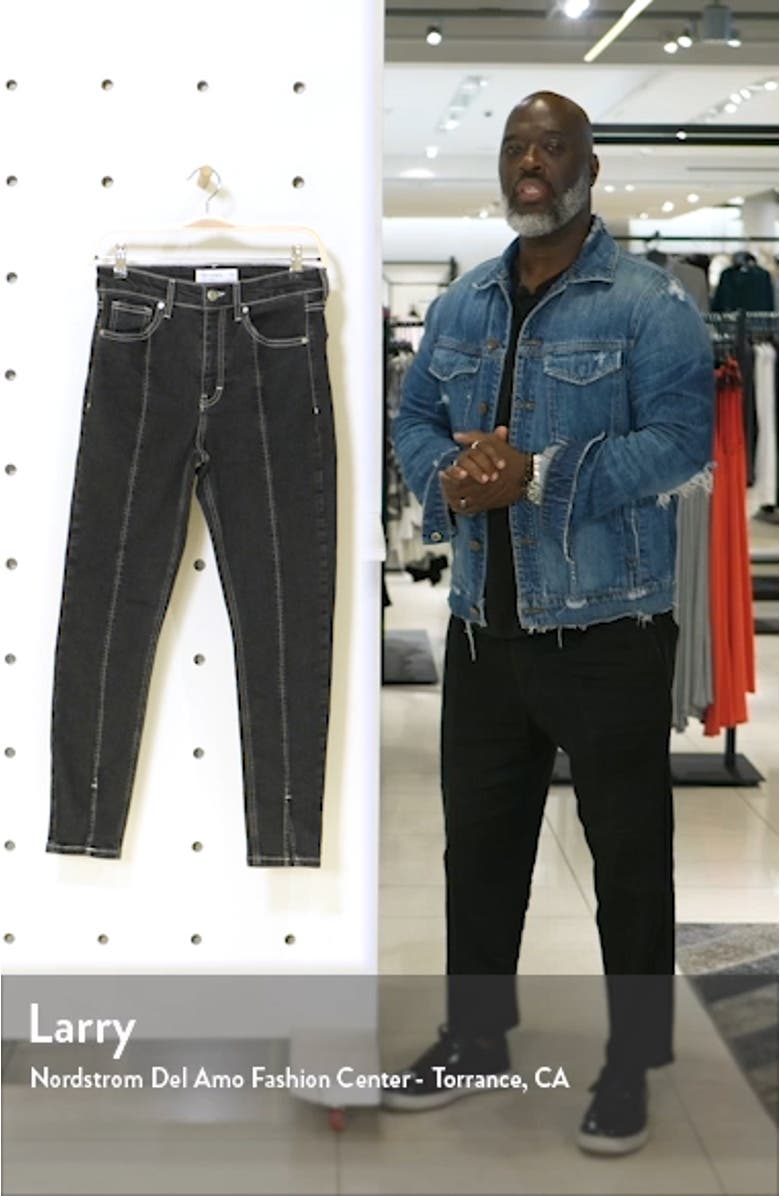 Considered Split Outseam High Waist Jeans, sales video thumbnail