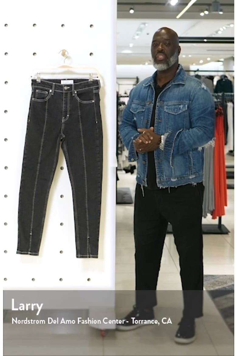 Considered Split Outseam High Waist Jeans video