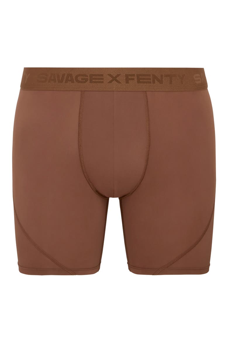 Flex Performance Boxer Briefs, Alternate, color, SEMISWEET BROWN