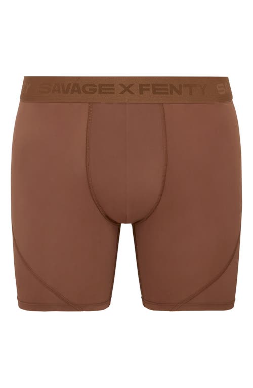 Savage X Fenty Shadow Fit Boxer Briefs In Brown