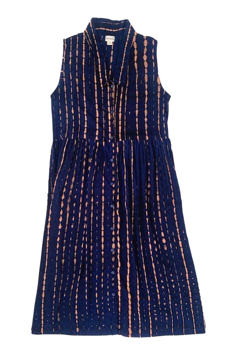 Tina Midi Dress in Ocean Blue, Main, color, Blue