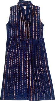 PINK HALEY Tina Midi Dress in Ocean Blue