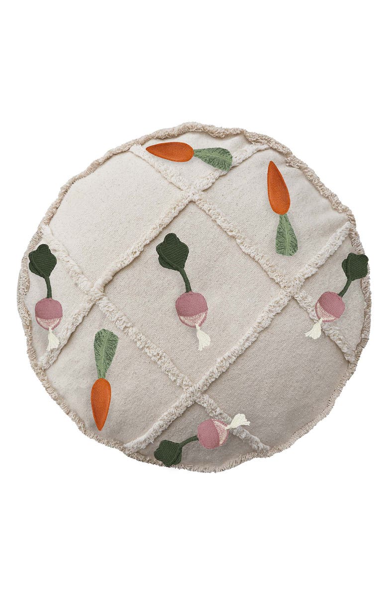Lorena Canals Tic-Tac-Toe Pouf, Alternate, color, 