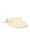 Deluxe Back Bow Cotton Visor
