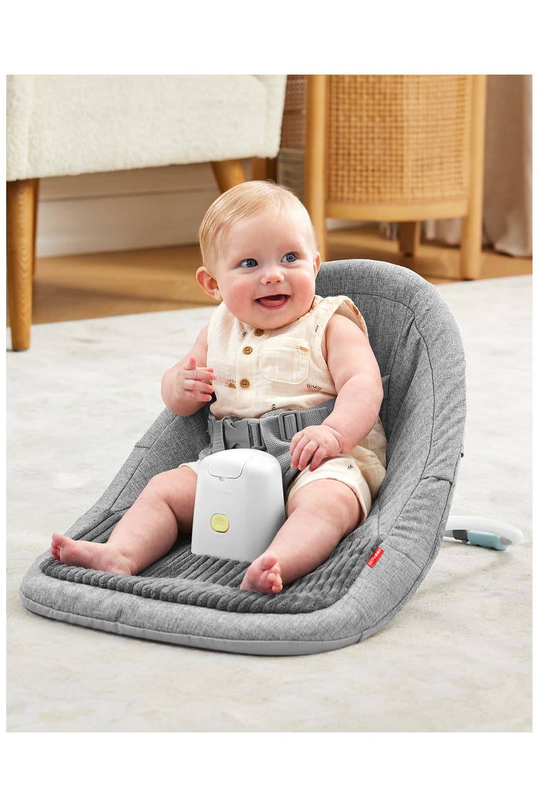 Silver Lining Cloud™ Upright Floor Seat & Tray Set, Alternate, color, GREY