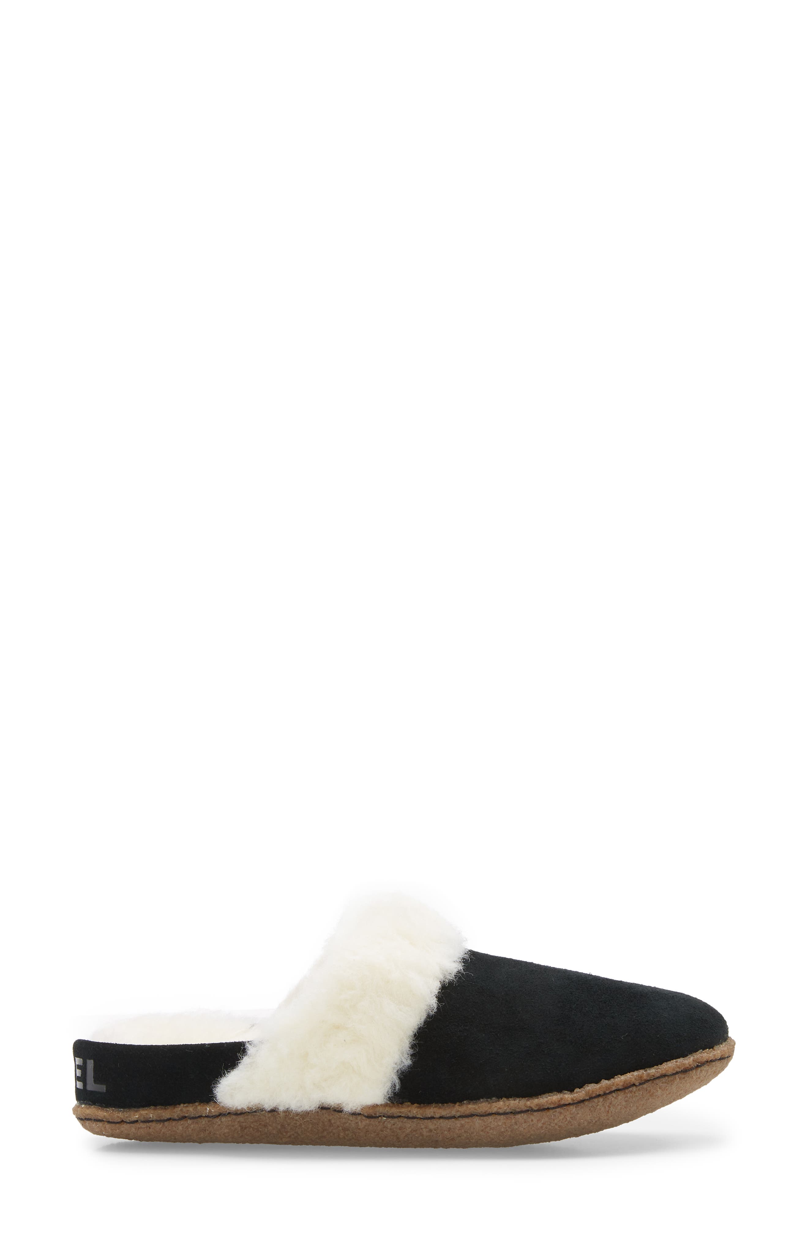 SOREL Nakiska II Faux Shearling Lined Slide Slipper, Alternate, color, 
