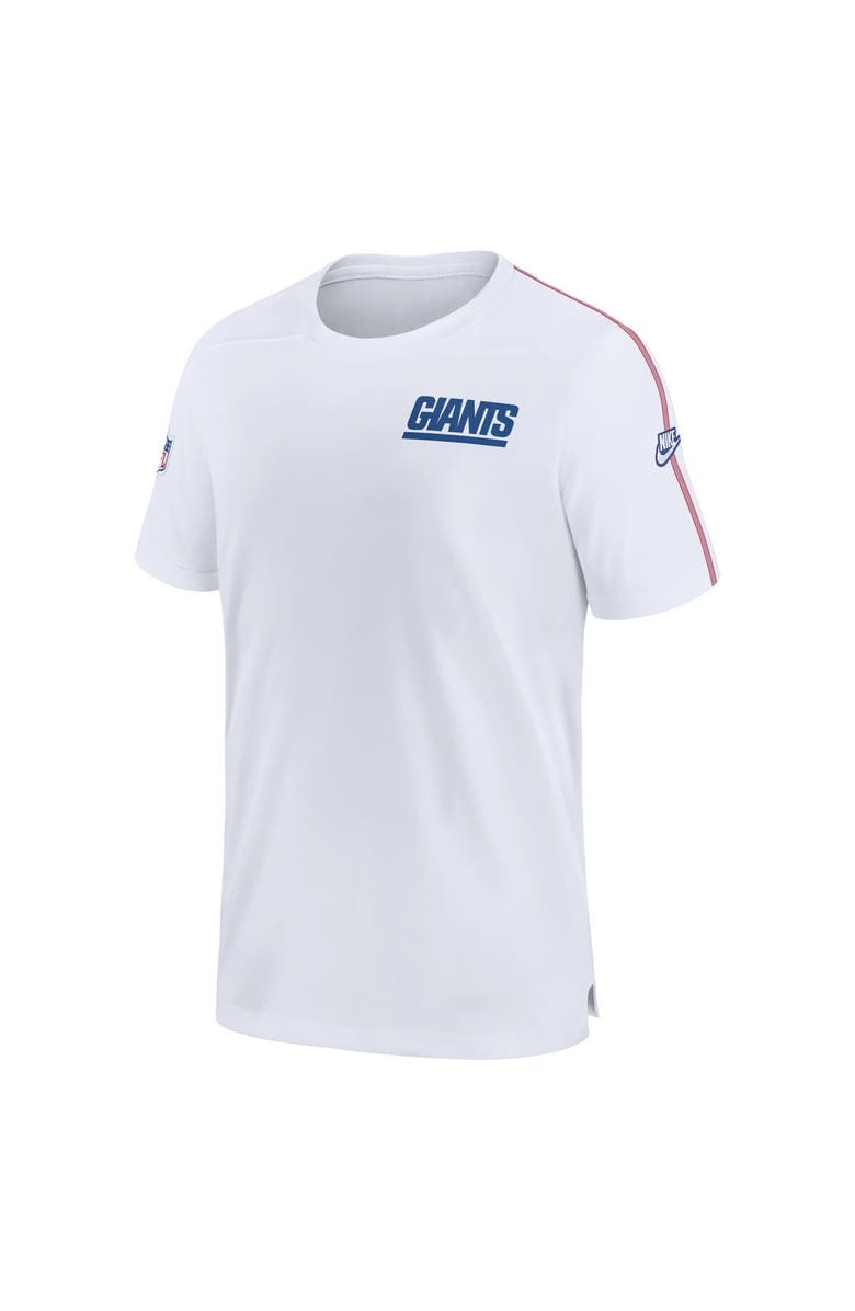 Nike Men's Nike White New York Giants Sideline Alternate Logo Coach Performance Top, Alternate, color, White