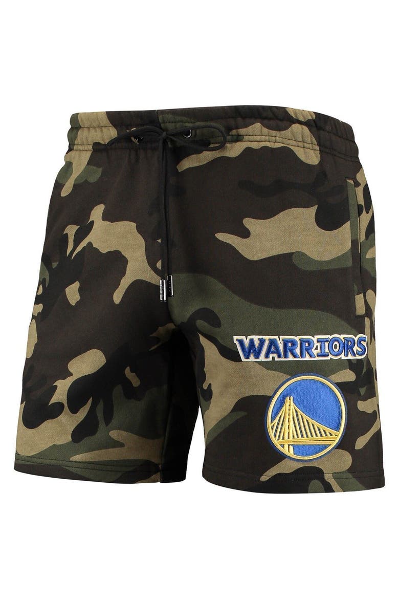 Men's Pro Standard Camo Golden State Warriors Team Shorts, Alternate, color, Camo