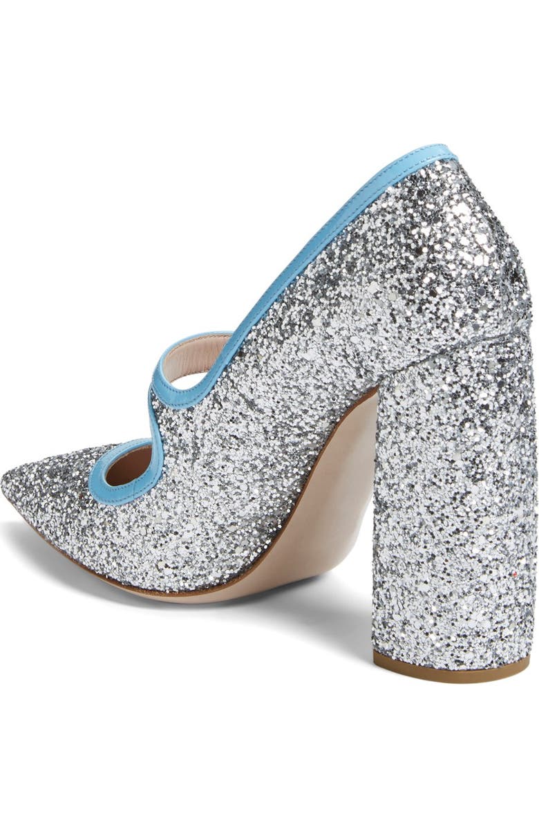 Miu Miu Glitter Mary Jane, Alternate, color,