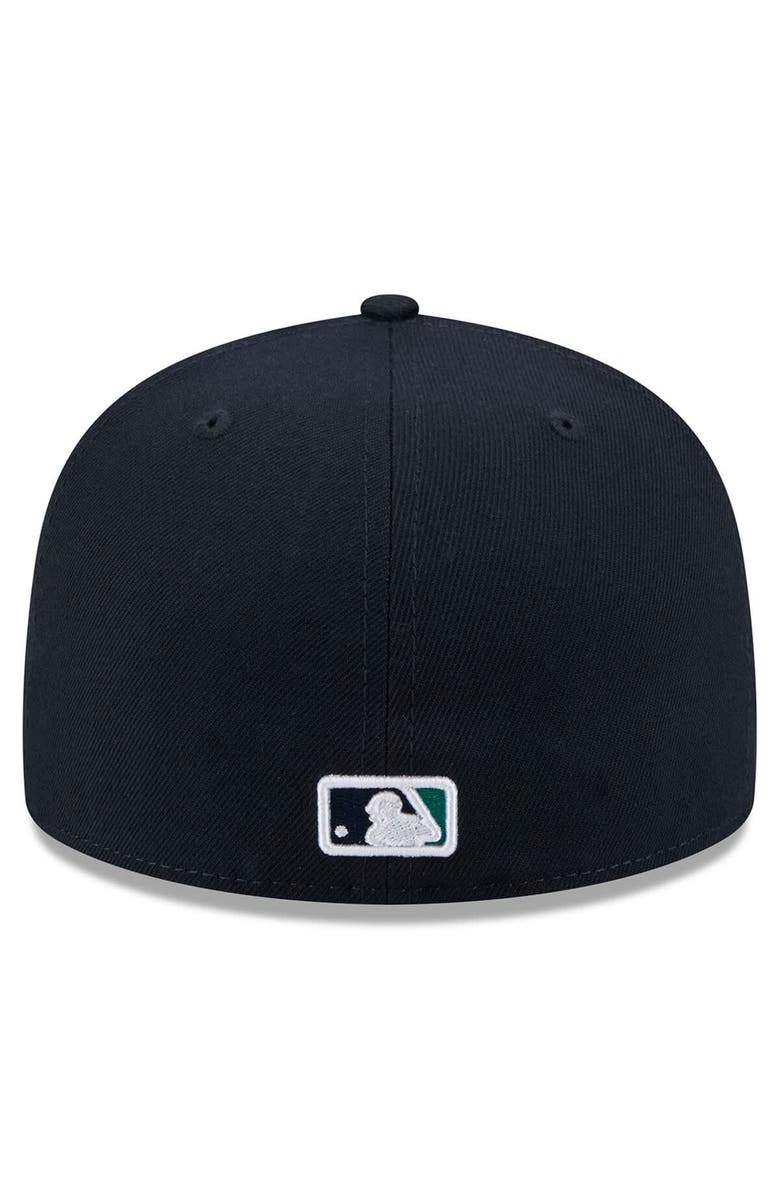 New Era Men's New Era Navy Seattle Mariners 2025 Jackie Robinson Day 59FIFTY Fitted Hat, Alternate, color, Navy