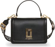 KARL LAGERFELD PARIS Simone Front Flap Crossbody
