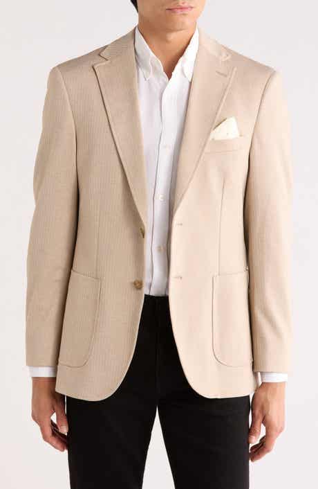 Lucky Brand Herringbone Knit Sport Coat