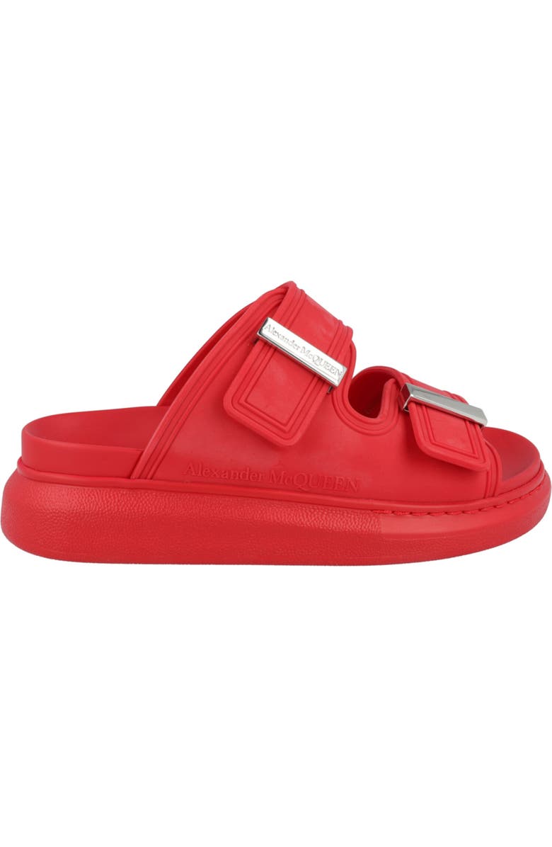 McQueen Oversize Slide Sandal, Alternate, color,