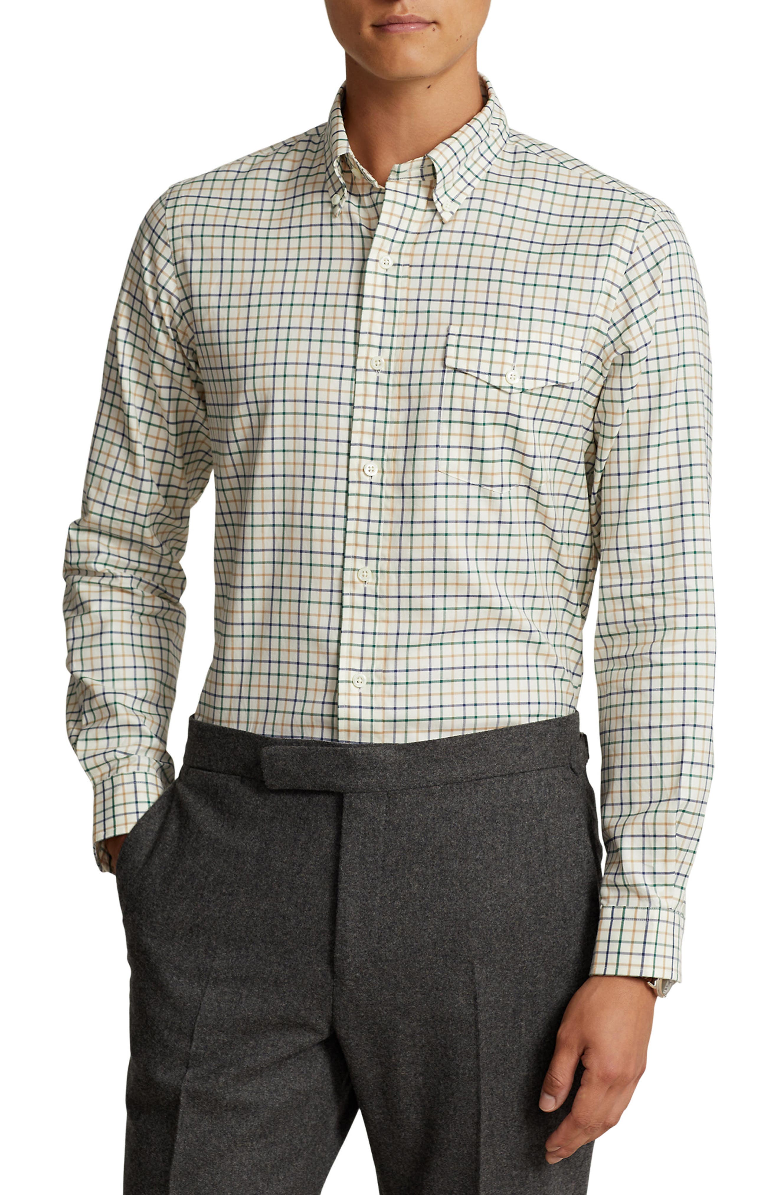 Polo Ralph Lauren Windowpane Button-Down Shirt