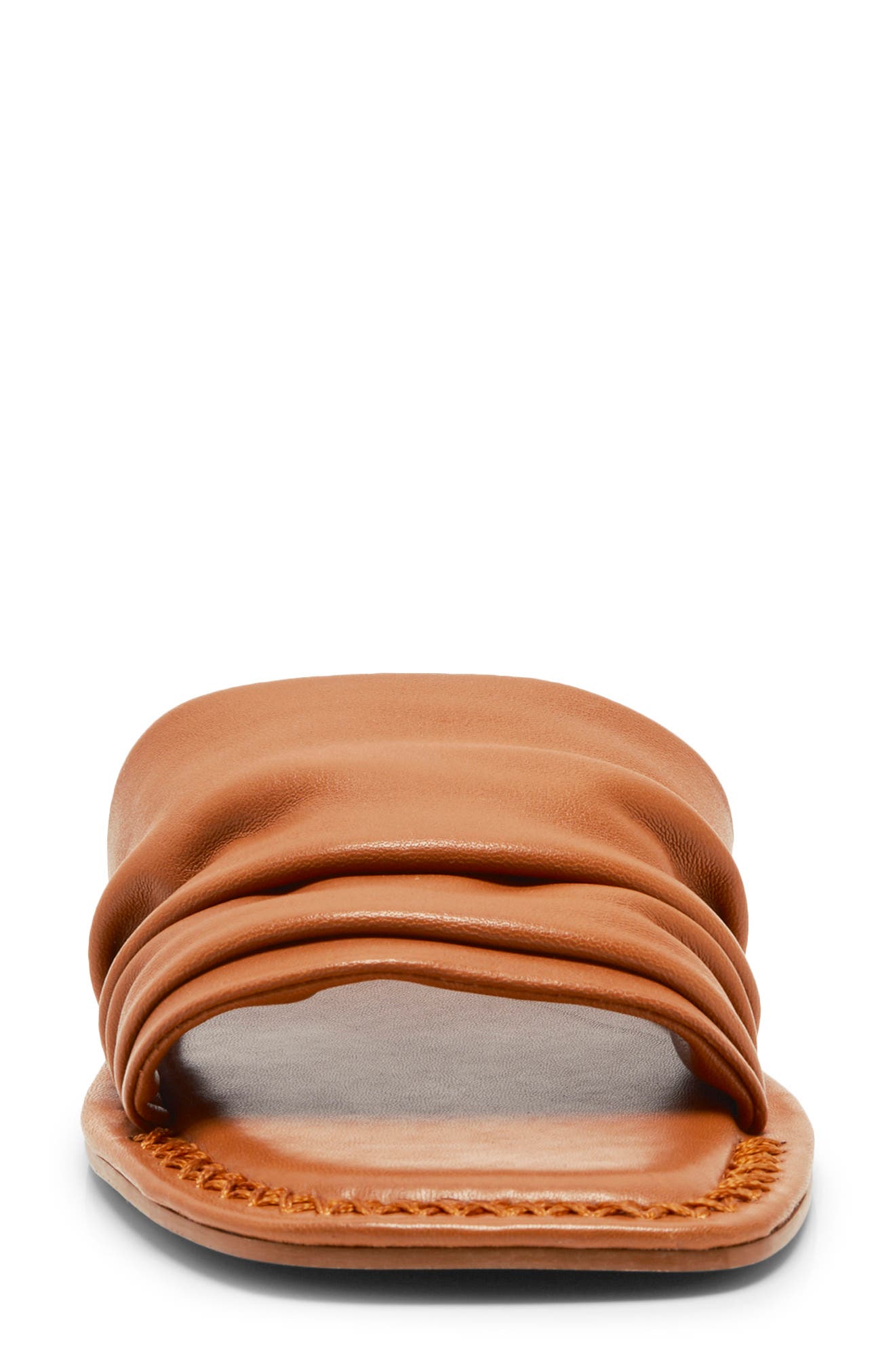 Evelyn Slide Sandal, Alternate, color, VACHETTA VOYAGE LEATHER