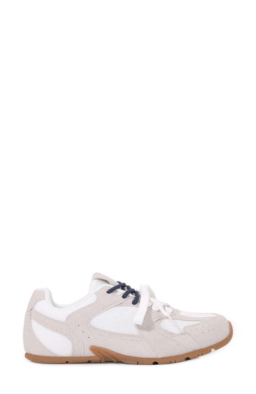 Berness Lula Double Lace Sneaker In Neutral