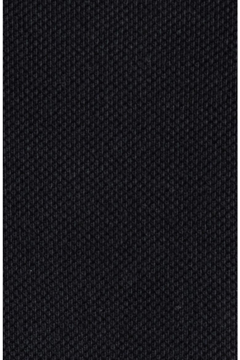 Logo Embroidered Cotton Piqué Polo, Alternate, color, 1070 BLACK/ WHITE