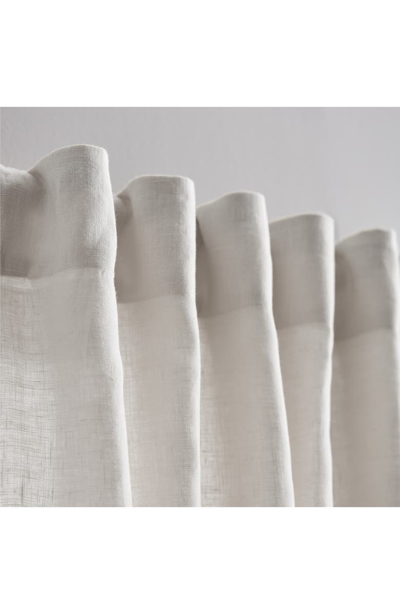 Peri Home Set of 2 Linen Curtain Panels, Alternate, color,