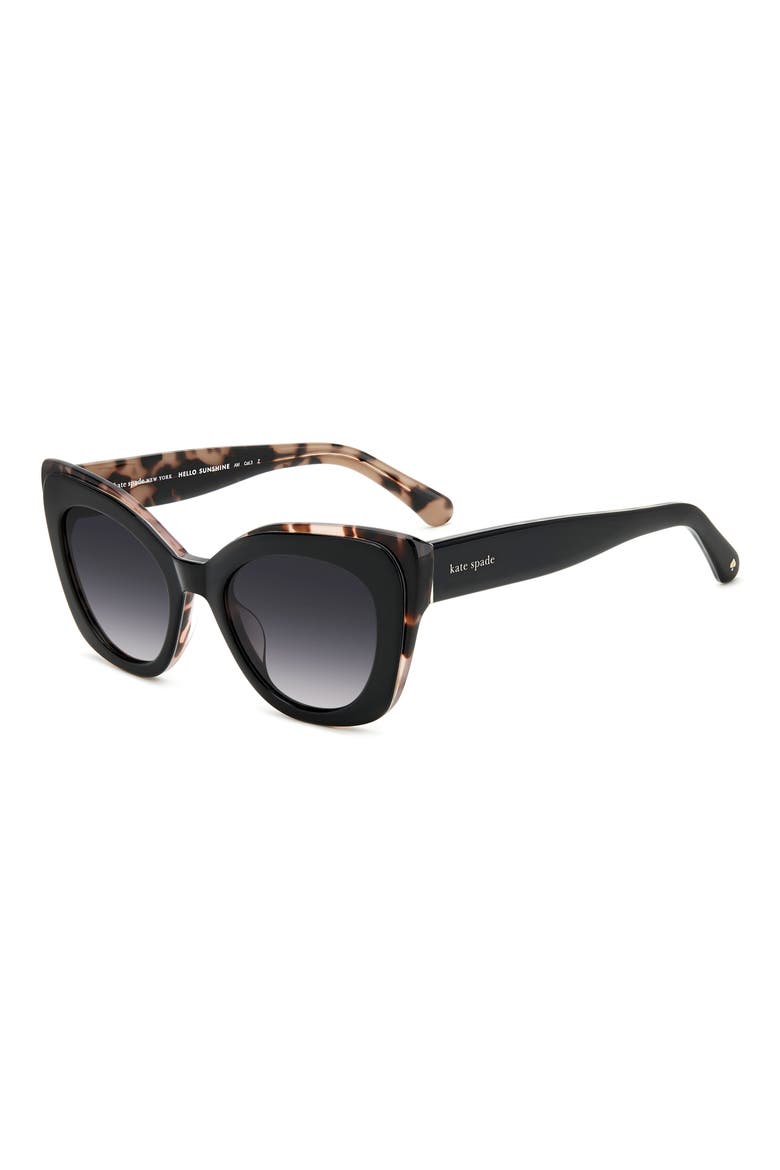 marigolds 51mm gradient cat eye sunglasses, Alternate, color, 02TB-WJ