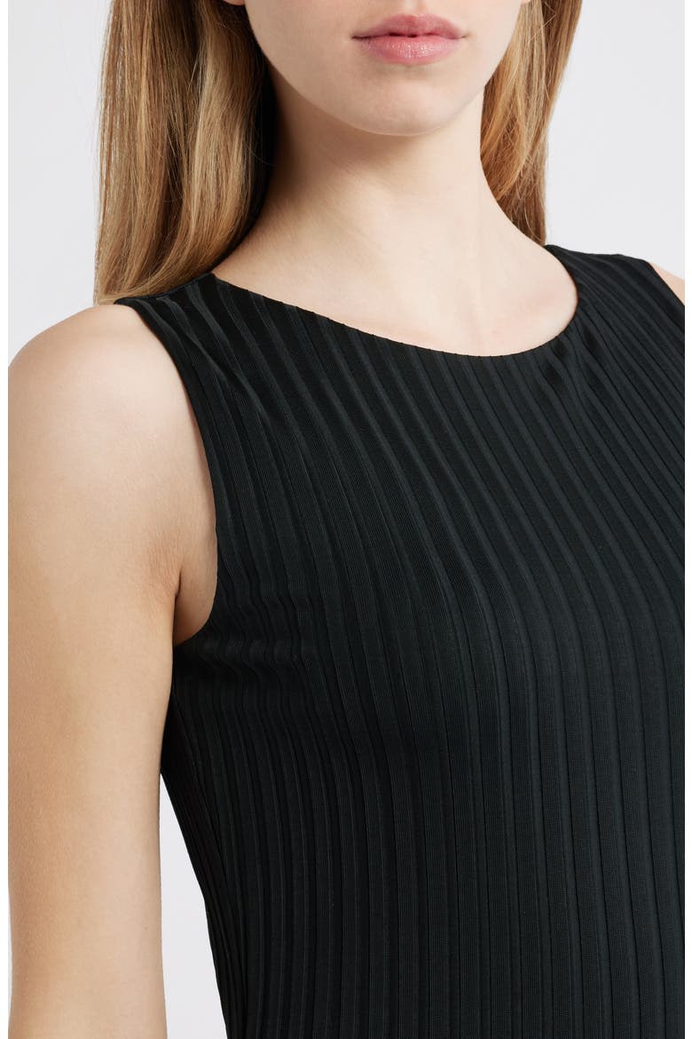 Natalia Boat Neck Sleeveless Maxi Dress, Alternate, color, BLACK